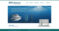 Desktop Screenshot of biosonicstelemetry.com